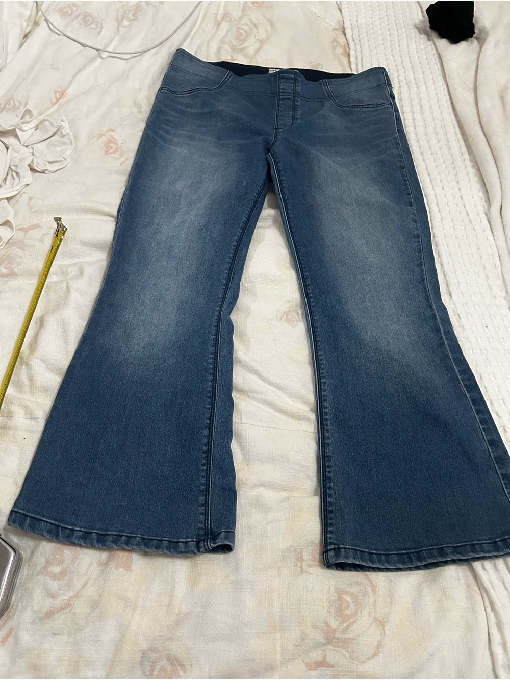 We The Fred Penny Pull On Cropped Jeans 31
